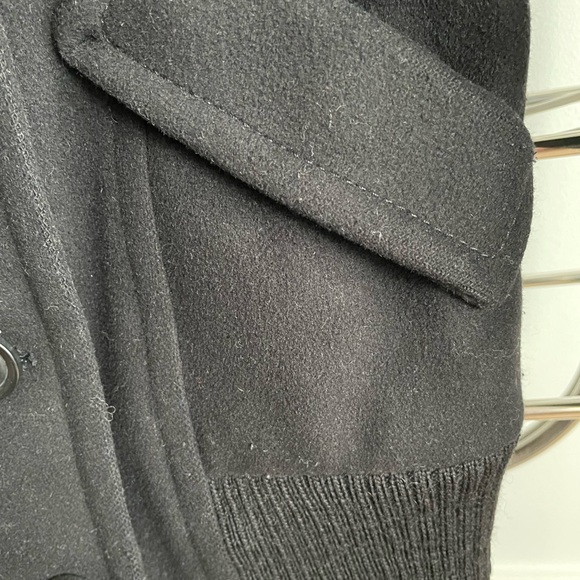 Aritzia TALULA Double Breasted Bomber Wool Jacket - Picture 4 of 10